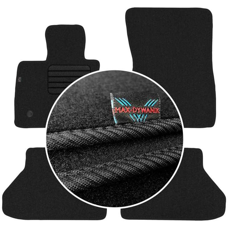 BMW X6 E71 2008-2014 Veliūriniai kilimėliai MAX-MAT