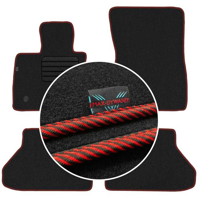 BMW X6 E71 2008-2014 Veliūriniai kilimėliai MAX-MAT