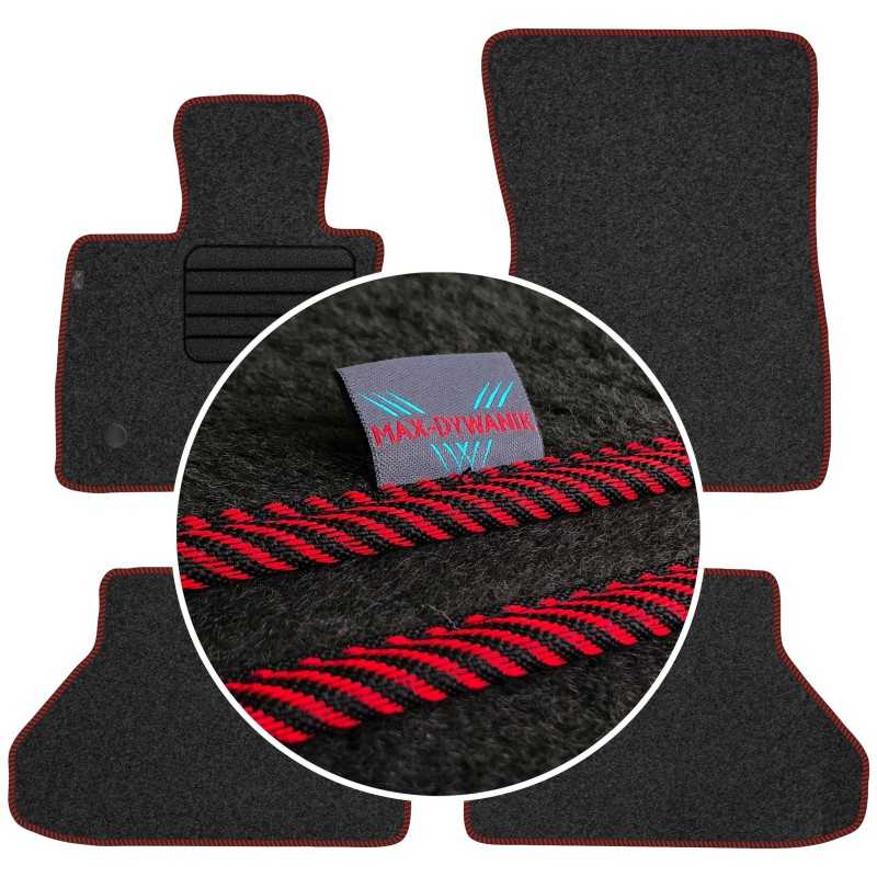 BMW X6 E71 2008-2014 Veliūriniai kilimėliai MAX-MAT