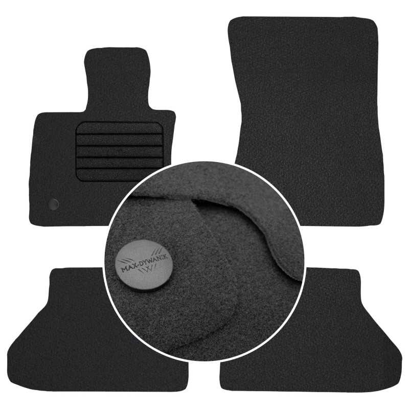 BMW X6 E71 2008-2014 Veliūriniai kilimėliai MAX-MAT