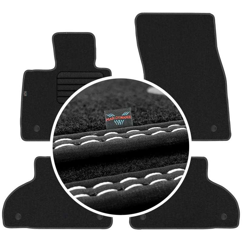 BMW X6 F16 2014-2019 Veliūriniai kilimėliai MAX-DYWANIK
