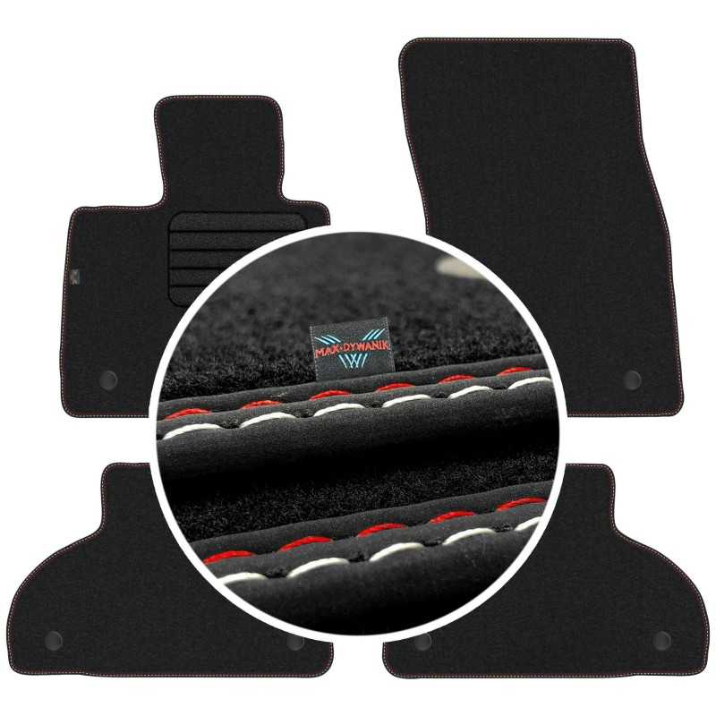 BMW X6 F16 2014-2019 Veliūriniai kilimėliai MAX-DYWANIK