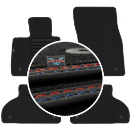 BMW X6 F16 2014-2019 Veliūriniai kilimėliai MAX-DYWANIK