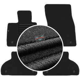 BMW X6 F16 2014-2019 Veliūriniai kilimėliai MAX-DYWANIK