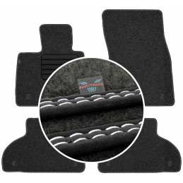 BMW X6 F16 2014-2019 Veliūriniai kilimėliai MAX-DYWANIK