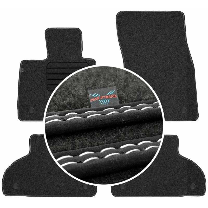 BMW X6 F16 2014-2019 Veliūriniai kilimėliai MAX-DYWANIK