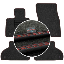 BMW X6 F16 2014-2019 Veliūriniai kilimėliai MAX-DYWANIK