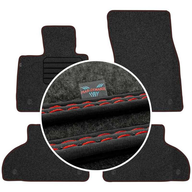 BMW X6 F16 2014-2019 Veliūriniai kilimėliai MAX-DYWANIK