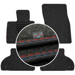 BMW X6 F16 2014-2019 Veliūriniai kilimėliai MAX-DYWANIK