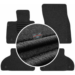 BMW X6 F16 2014-2019 Veliūriniai kilimėliai MAX-DYWANIK