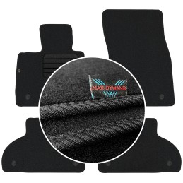 BMW X6 F16 2014-2019 Veliūriniai kilimėliai MAX-DYWANIK