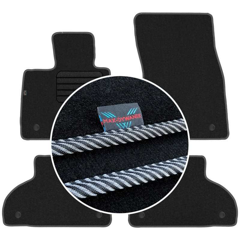 BMW X6 F16 2014-2019 Veliūriniai kilimėliai MAX-DYWANIK