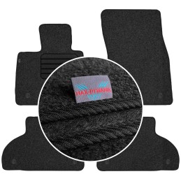 BMW X6 F16 2014-2019 Veliūriniai kilimėliai MAX-DYWANIK