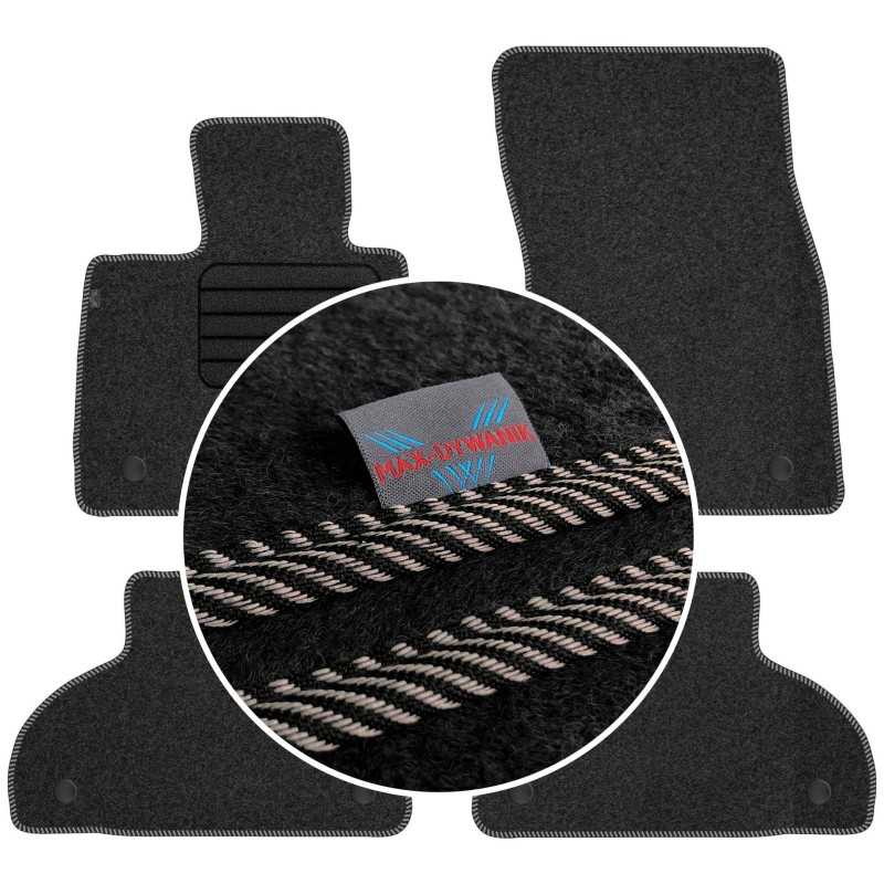 BMW X6 F16 2014-2019 Veliūriniai kilimėliai MAX-DYWANIK