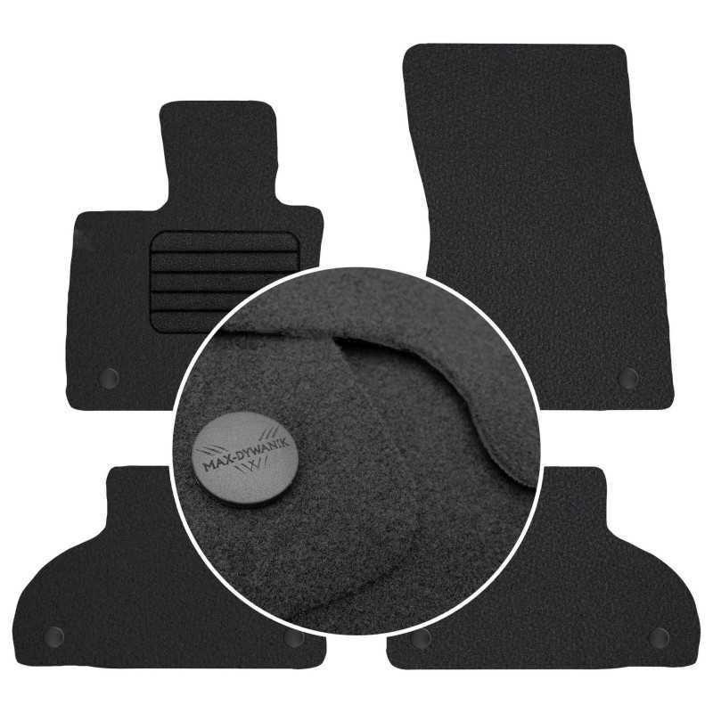 BMW X6 F16 2014-2019 Veliūriniai kilimėliai MAX-DYWANIK