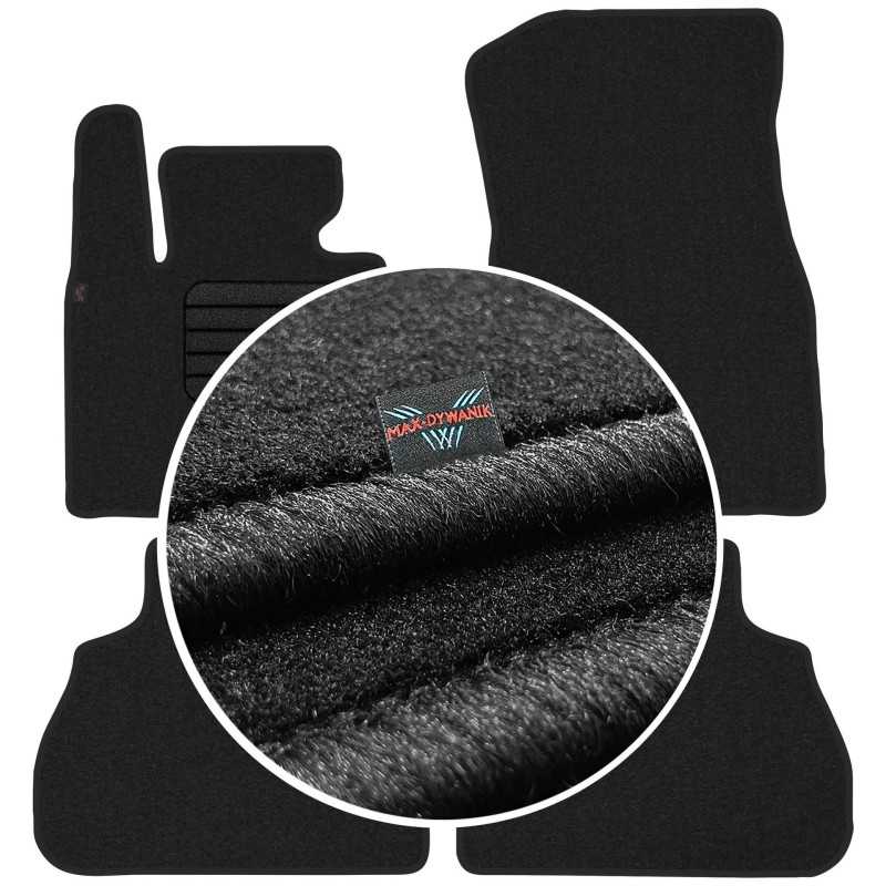 BMW X7 G07 2018- Veliūriniai grindų kilimėliai MAX-DYWANIK