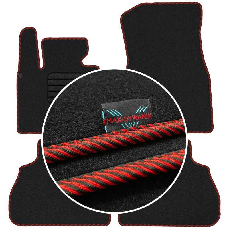 BMW X7 G07 2018- Veliūriniai grindų kilimėliai MAX-DYWANIK