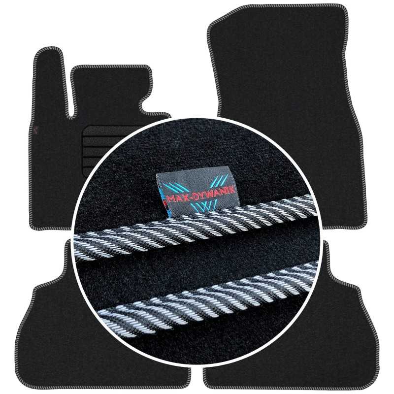 BMW X7 G07 2018- Veliūriniai grindų kilimėliai MAX-DYWANIK