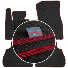 BMW X7 G07 2018- Veliūriniai grindų kilimėliai MAX-DYWANIK