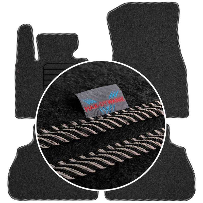 BMW X7 G07 2018- Veliūriniai grindų kilimėliai MAX-DYWANIK