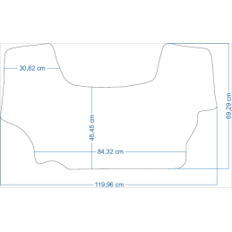 Case JX 60 70 80 90 2004-2013 traktoriaus kilimėliai 48001