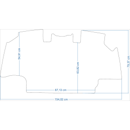 Case Magnum 2015- traktoriaus kilimėliai 48112