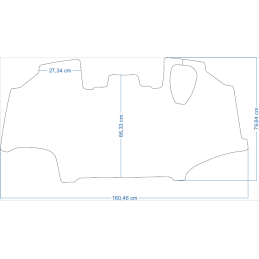 Case Magnum 400 2021- traktoriaus kilimėliai 48312