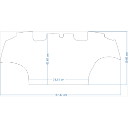 Case Maxxum 2007- traktoriaus kilimėliai 48235