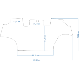 Case Vestrum 100 110 120 130 2020- / Case Puma 125 130 145 160 170 2017- Traktoriaus kilimėliai 48242