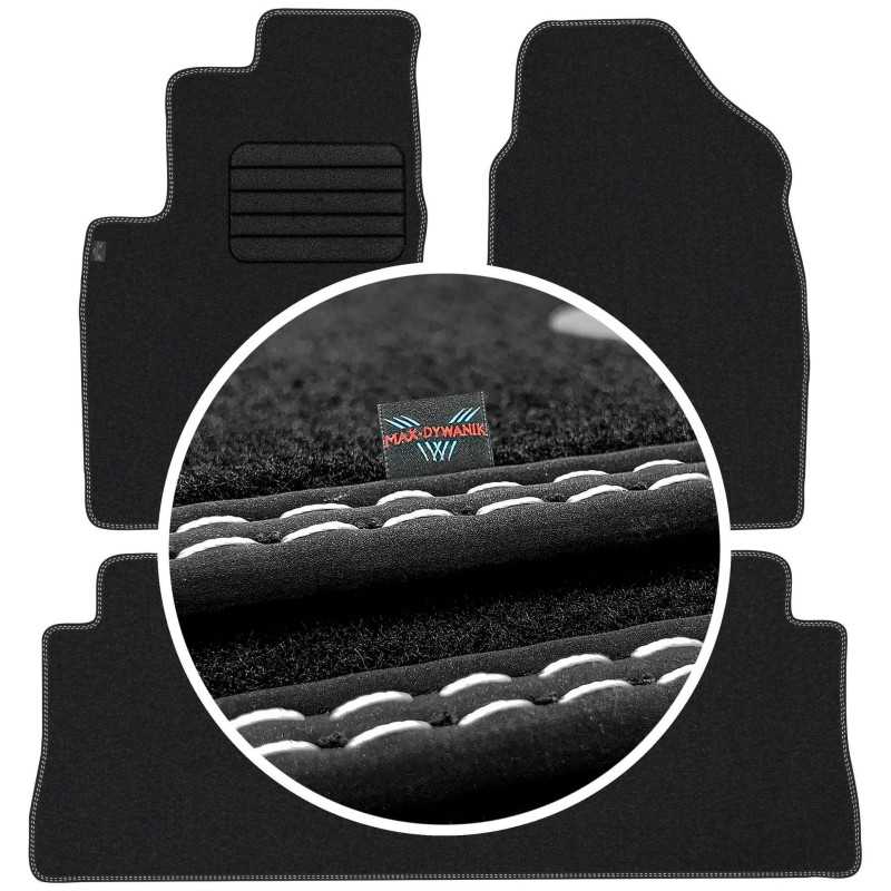 Chevrolet Captiva I 5os 2006-2010 Veliūriniai kilimėliai MAX-MAT