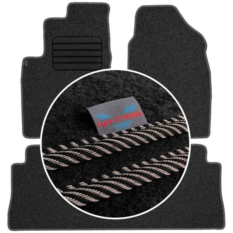 Chevrolet Captiva I 5os 2006-2010 Veliūriniai kilimėliai MAX-MAT