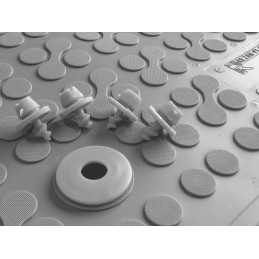 Chrysler Voyager IV 5os 2001-2007 m. Guminiai kilimėliai REZAW GREY 203601A/S