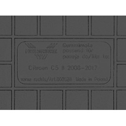 Citoren C5 II 2008-2017 Guminiai kilimėliai MAX-DYWANIK 800526