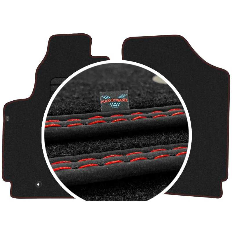 Citroen Berlingo I 2 asmenims 2005-2008 Veliūriniai kilimėliai MAX-DYWANIK