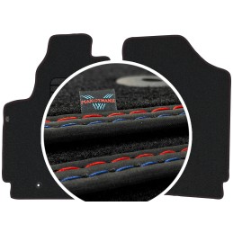 Citroen Berlingo I 2 asmenims 2005-2008 Veliūriniai kilimėliai MAX-DYWANIK