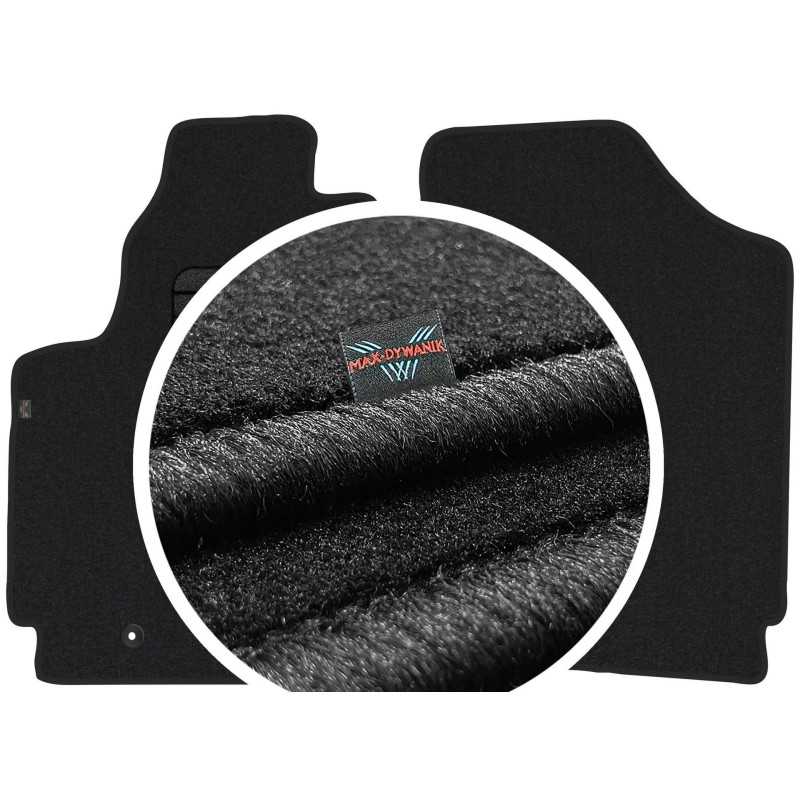 Citroen Berlingo I 2 asmenims 2005-2008 Veliūriniai kilimėliai MAX-DYWANIK