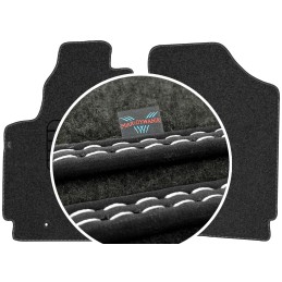 Citroen Berlingo I 2 asmenims 2005-2008 Veliūriniai kilimėliai MAX-DYWANIK