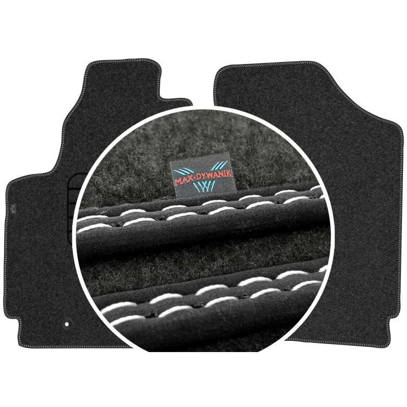 Citroen Berlingo I 2 asmenims 2005-2008 Veliūriniai kilimėliai MAX-DYWANIK