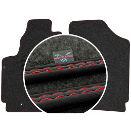 Citroen Berlingo I 2 asmenims 2005-2008 Veliūriniai kilimėliai MAX-DYWANIK