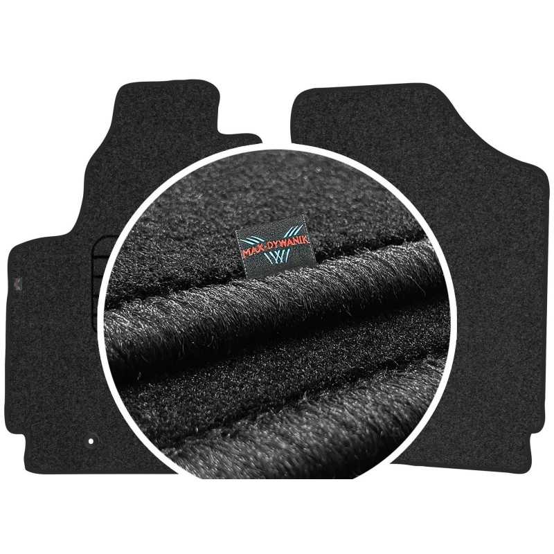 Citroen Berlingo I 2 asmenims 2005-2008 Veliūriniai kilimėliai MAX-DYWANIK