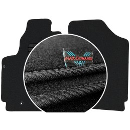 Citroen Berlingo I 2 asmenims 2005-2008 Veliūriniai kilimėliai MAX-DYWANIK