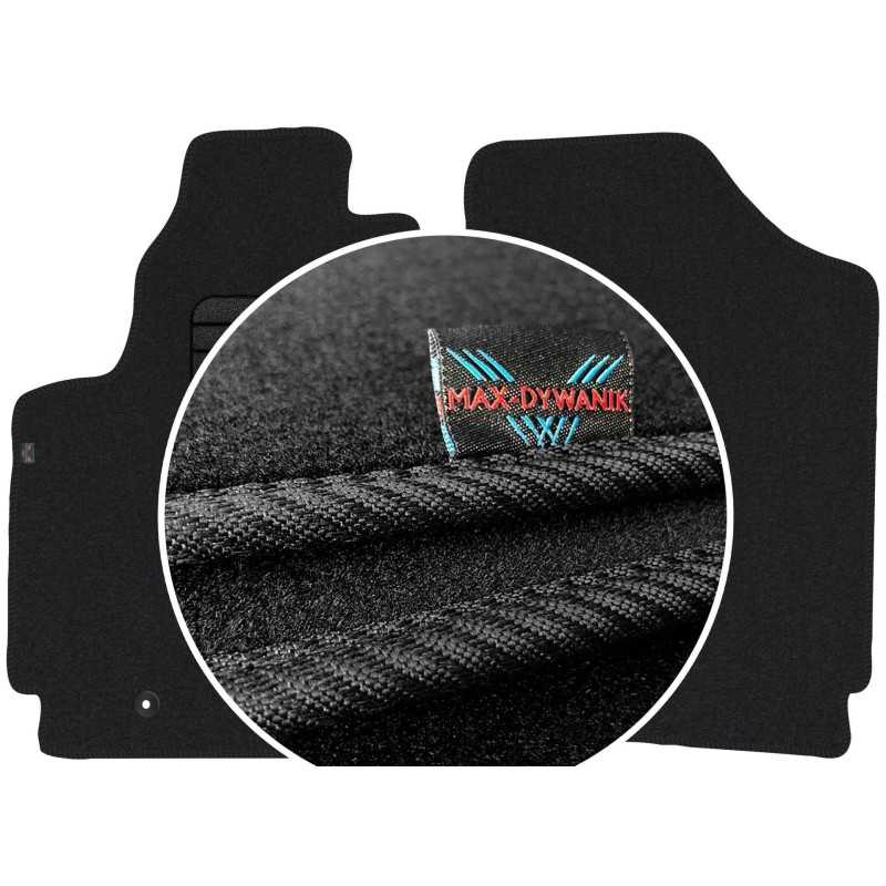 Citroen Berlingo I 2 asmenims 2005-2008 Veliūriniai kilimėliai MAX-DYWANIK