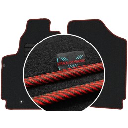 Citroen Berlingo I 2 asmenims 2005-2008 Veliūriniai kilimėliai MAX-DYWANIK