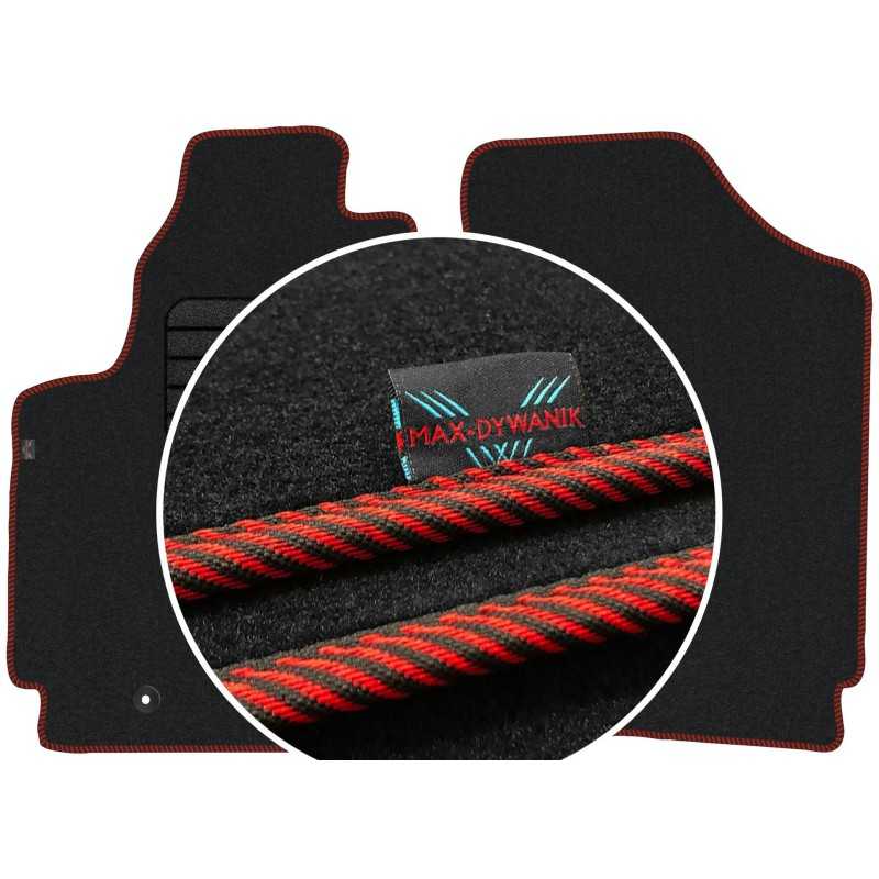 Citroen Berlingo I 2 asmenims 2005-2008 Veliūriniai kilimėliai MAX-DYWANIK