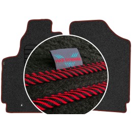 Citroen Berlingo I 2 asmenims 2005-2008 Veliūriniai kilimėliai MAX-DYWANIK