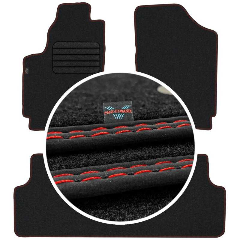 Citroen Berlingo I 2005-2008 Veliūriniai kilimėliai MAX-DYWANIK