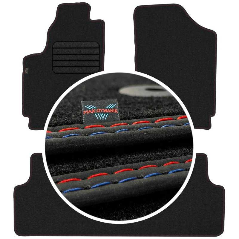 Citroen Berlingo I 2005-2008 Veliūriniai kilimėliai MAX-DYWANIK