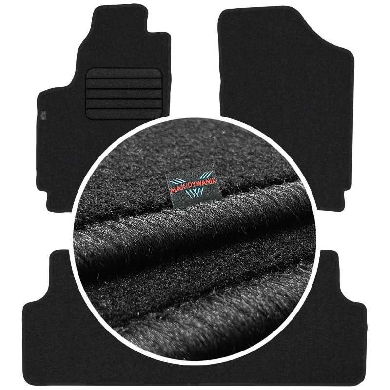 Citroen Berlingo I 2005-2008 Veliūriniai kilimėliai MAX-DYWANIK