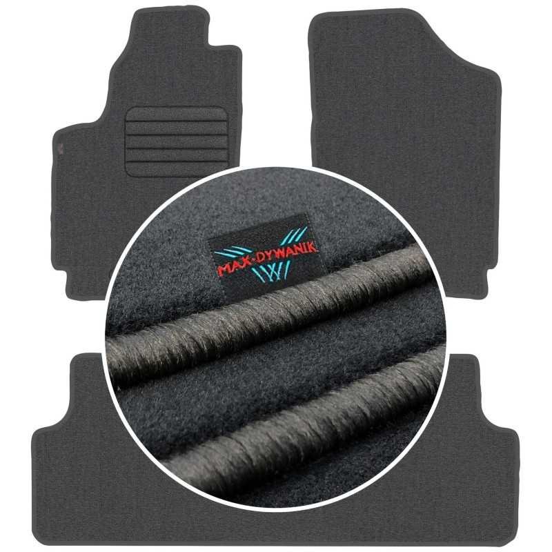 Citroen Berlingo I 2005-2008 Veliūriniai kilimėliai MAX-DYWANIK