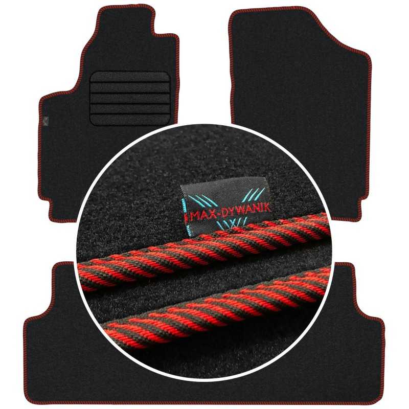 Citroen Berlingo I 2005-2008 Veliūriniai kilimėliai MAX-DYWANIK